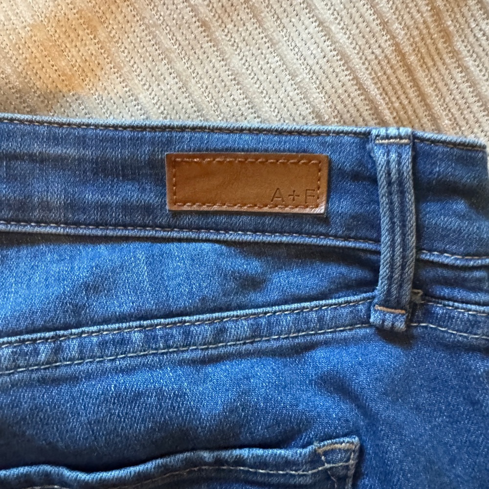 Abercrombie & Fitch Blue Skinny Jeans